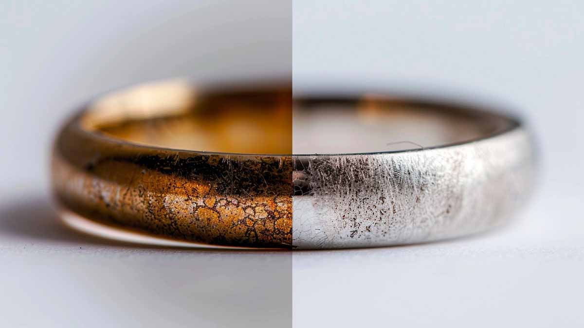 How to Clean Jewelry Oxidized with Chemical