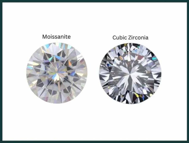 Moissanite vs Cubic Zirconia